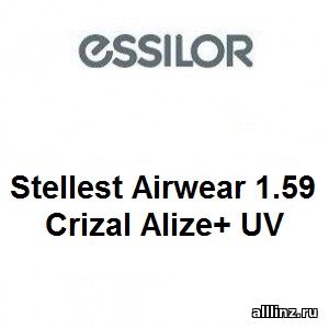 Линзы Stellest Airwear 1.59 Crizal Alize+ UV