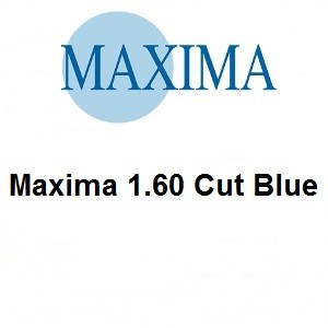 Линзы для очков Maxima 1.60 Cut Blue
