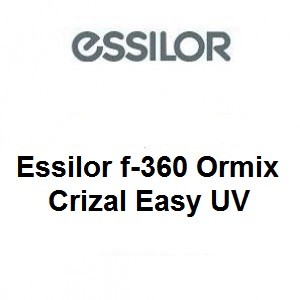 Персонализированные однофокальные линзы Essilor f-360 Ormix Crizal Easy UV