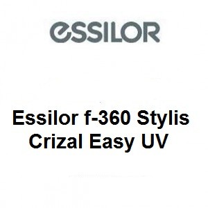 Персонализированные однофокальные линзы Essilor f-360 Stylis Crizal Easy UV