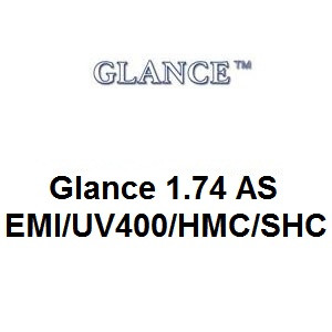 Линзы для очков Glance 1.74 AS EMI/UV400/HMC/SHC
