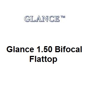 Бифокальные линзы для очков Glance 1.50 Bifocal Flattop