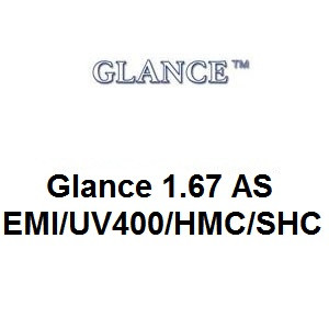 Линзы для очков Glance 1.67 AS EMI/UV400/HMC/SHC