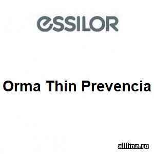 Линзы для очков Orma Thin Prevencia
