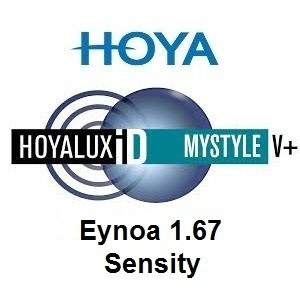 Прогрессивные линзы Hoya Hoyalux iD MyStyle V+ 1.67 Sensity 2