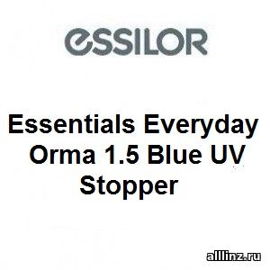 Прогрессивные линзы Essilor Essentials Everyday + Short Orma 1.5 Blue UV Stopper