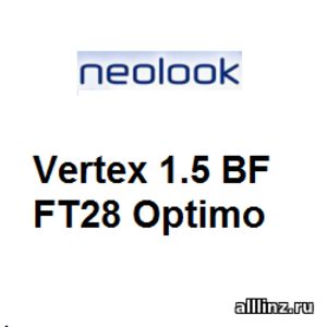 Бифокальные очковые линзы Neolook Vertex 1.5 BF FT28 Optimo
