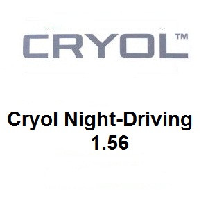 Тонированные линзы для очков Cryol Night-Driving 1.56